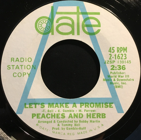 Peaches And Herb - Let's Make A Promise | Releases | Discogs