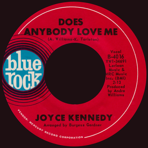 Joyce Kennedy – Does Anybody Love Me / I'm A Good Girl (1965