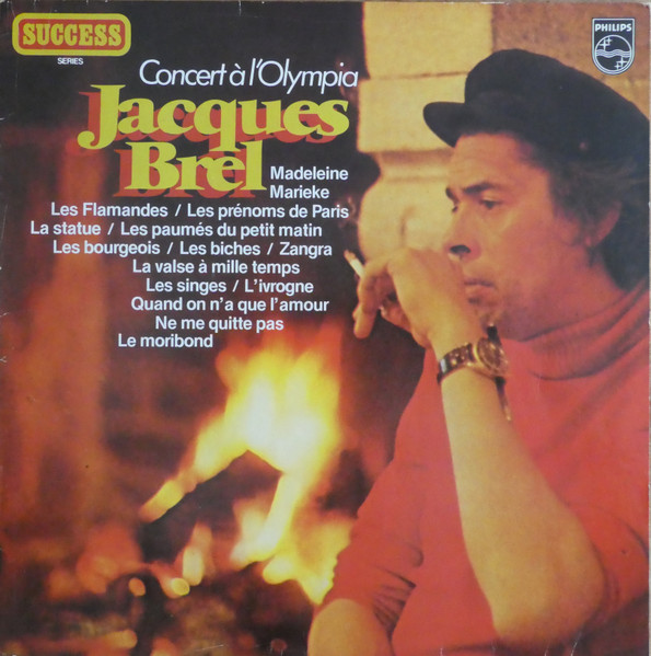 Jacques Brel – Concert À L'Olympia (Vinyl) - Discogs