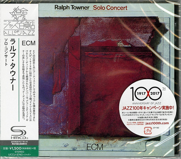 Ralph Towner – Solo Concert (2016, SHM-CD, CD) - Discogs