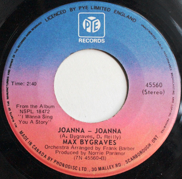 descargar álbum Max Bygraves - What Time Of Day