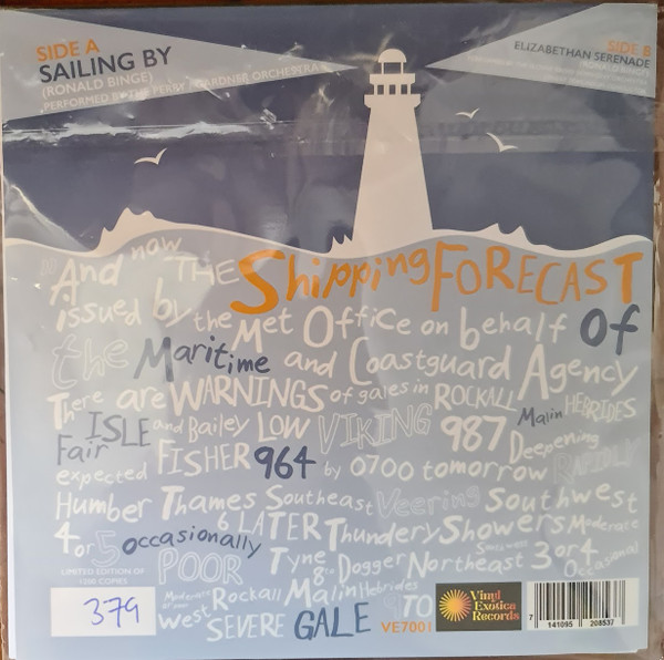 Ronald Binge - Sailing by - BBC Radio 4's Shipping Forecast | Vinyl Exotica Records (VE7001) - 2