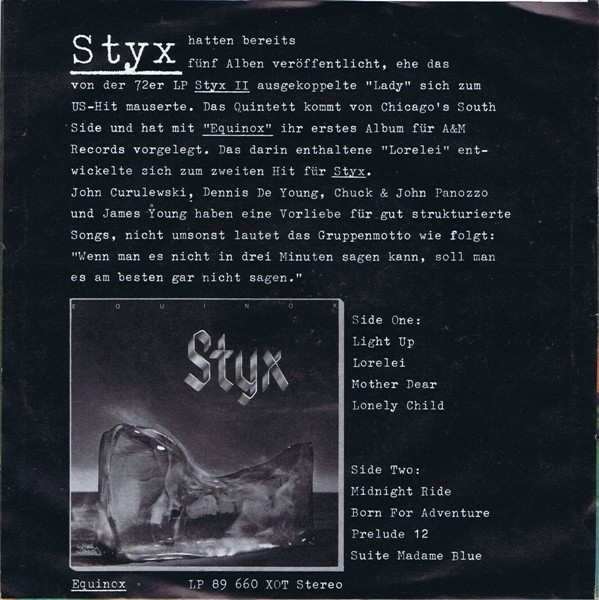 baixar álbum Styx - Light Up