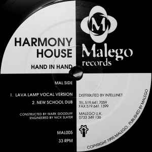 Harmony House - Hand In Hand album cover