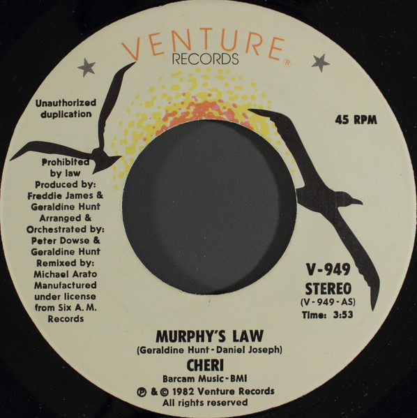 Cheri - Murphy's Law | Releases | Discogs