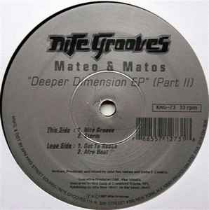 Mateo & Matos - Deeper Dimensions EP (Part II) album cover