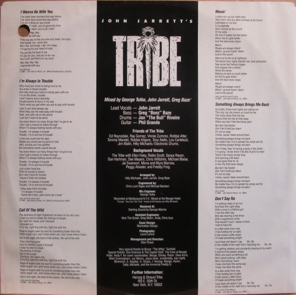 descargar álbum John Jarretts Tribe - John Jarretts Tribe