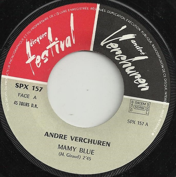 last ned album André Verchuren - Mamy Blue Ten As Dla Chance