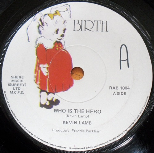 Kevin LAMB☆Who Is The Hero UK Birth オリジナ-