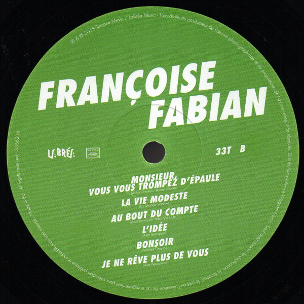 lataa albumi Françoise Fabian - Françoise Fabian