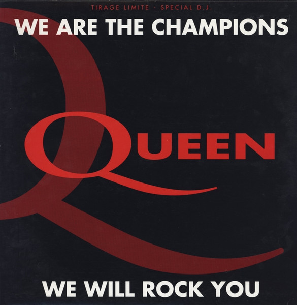 queen we will rock you we are the champions 