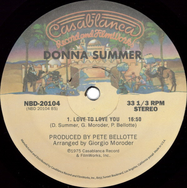 télécharger l'album Donna Summer - I Feel Love Love To Love You