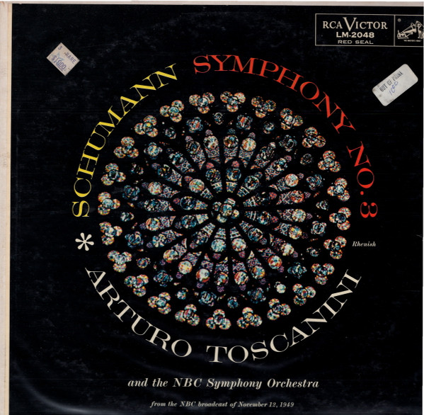 lataa albumi Arturo Toscanini, NBC Symphony Orchestra - Schumann Symphony No 3