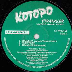 Kotopo - Strangler (Vaherile Vavasati Epitori) album cover