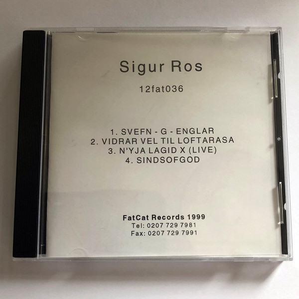 Sigur Rós – Svefn-G-Englar (1999, Vinyl) - Discogs