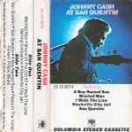 Cover of Johnny Cash At San Quentin, 1969, Cassette