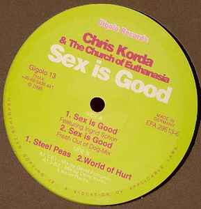Chris Korda & The Church Of Euthanasia - Sex Is Good album cover