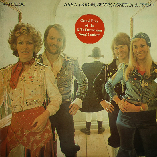 Обложка конверта виниловой пластинки ABBA, Björn & Benny, Agnetha & Anni-Frid - Waterloo