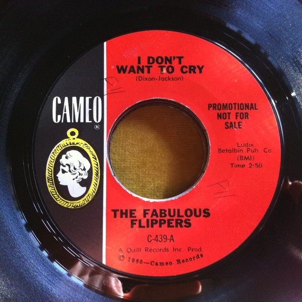 The Fabulous Flippers – I Don't Want To Cry / Harlem Shuffle (1966