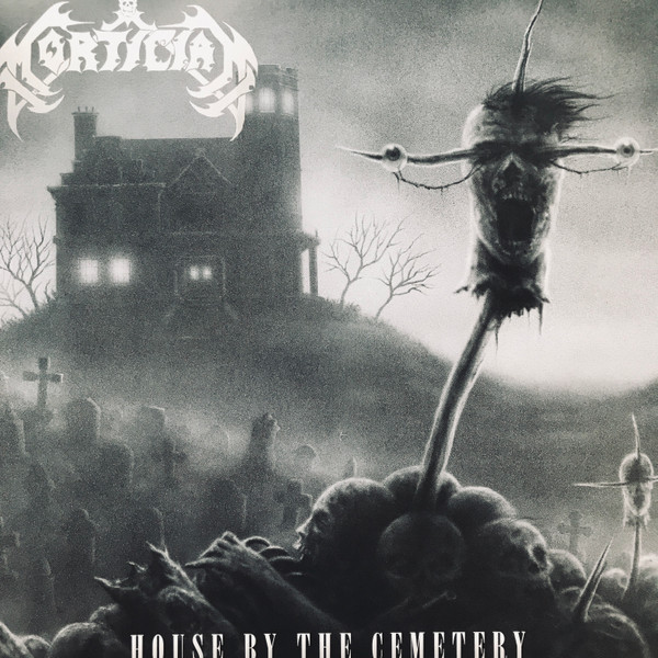 Mortician – House By The Cemetery (2020, White / Black / Grey