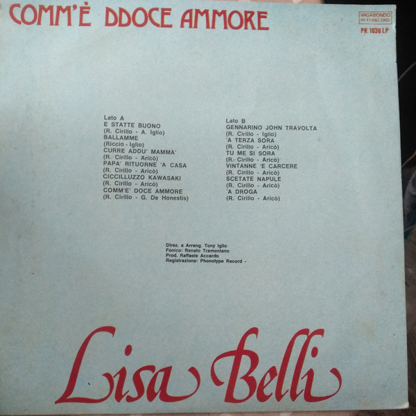 télécharger l'album Lisa Belli - CommE Ddoce Ammore