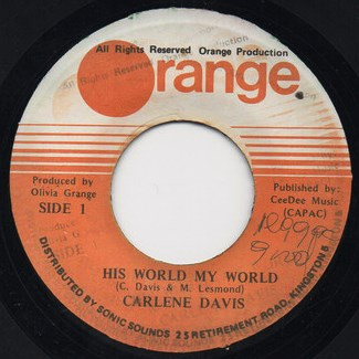 télécharger l'album Carlene Davis - His World My World Forever Without You