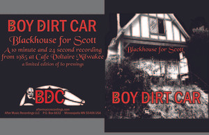 ladda ner album Boy Dirt Car - Blackhouse For Scott