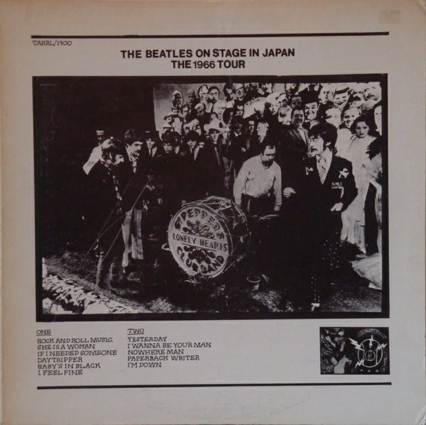The Beatles – On Stage In Japan The 1966 Tour (1978, Vinyl) - Discogs