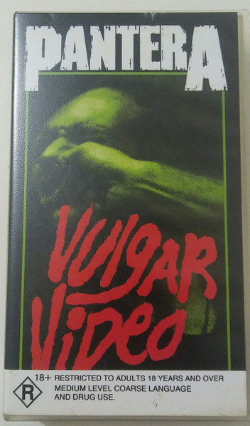 Pantera – Vulgar Video (1993, VHS) - Discogs