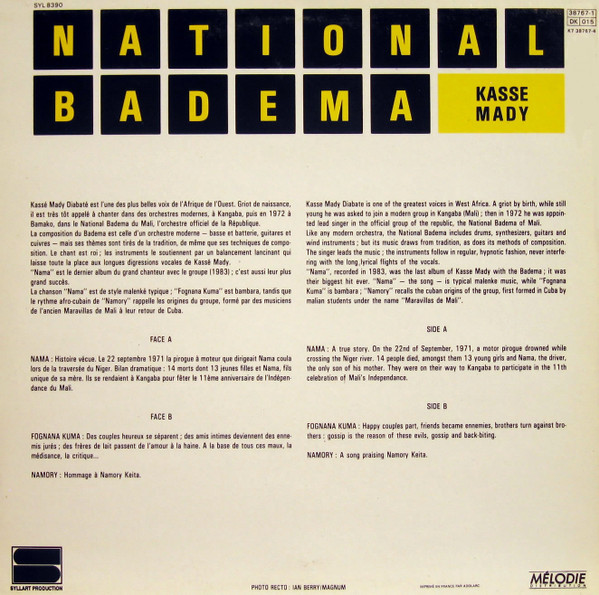 lataa albumi National Badema, Kasse Mady - Nama
