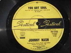 Johnny Nash - You Got Soul album cover