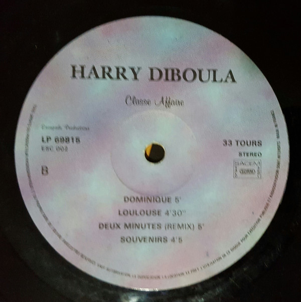 baixar álbum Harry Diboula - Classe Affaire