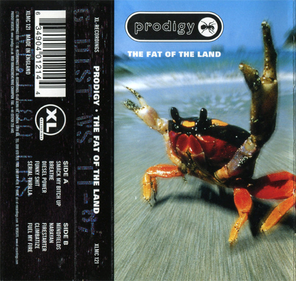 Grisling en gang skære Prodigy – The Fat Of The Land (1997, Cassette) - Discogs