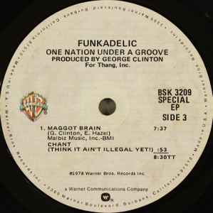 Funkadelic – One Nation Under A Groove (1978, Los Angeles Pressing