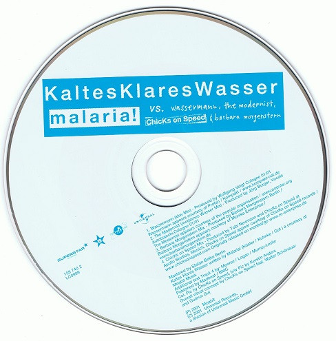 ladda ner album Malaria! vs Wassermann, The Modernist, Chicks On Speed & Barbara Morgenstern - Kaltes Klares Wasser