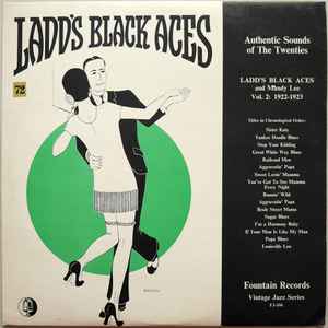 Ladd's Black Aces - Vol. 2 1922-1923