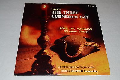 ladda ner album Manuel De Falla, Hugo Rignold Conducting The London Philharmonic Orchestra - The Three Cornered Hat Love The Magician El Amor Brujo