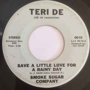 Smoked Sugar - Save A Little Love For A Rainy Day album cover