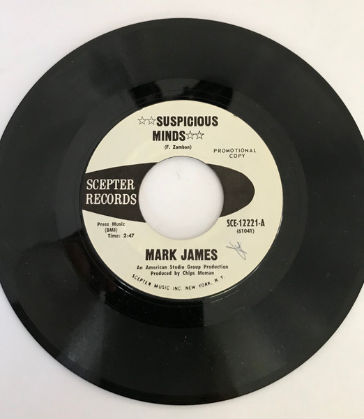 Mark James – Suspicious Minds (Vinyl) - Discogs