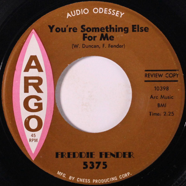 descargar álbum Freddie Fender - Youre Something Else For Me A Man Can Cry