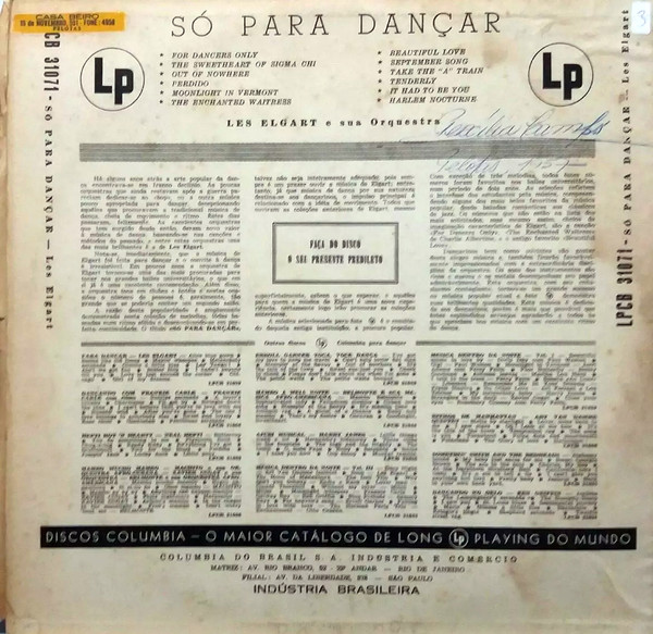 descargar álbum Les Elgart And His Orchestra - Só Para Dançar