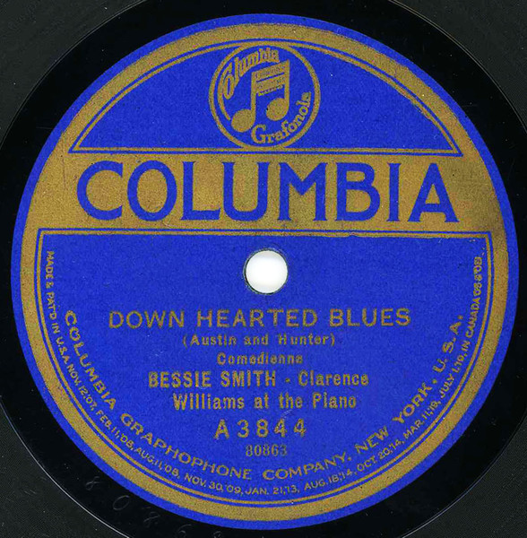 Bessie Smith – Down Hearted Blues / Gulf Coast Blues (1923