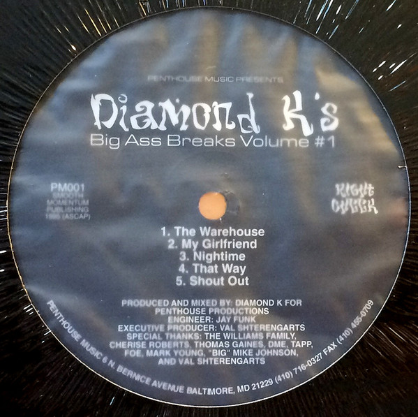 last ned album Diamond K - Diamond Ks Big Ass Breaks Volume 3