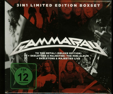 overdracht Notebook Verleden Gamma Ray – 3In1 Limited Edition Boxset (2013, CD) - Discogs