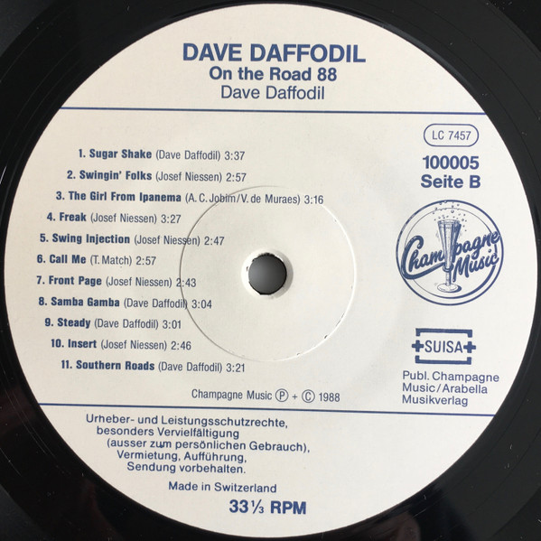 Album herunterladen Dave Daffodil - On The Road 88