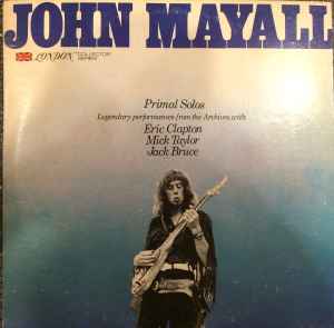 John Mayall - Primal Solos album cover