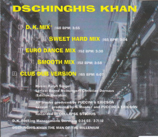 baixar álbum DK 2nd Generation - Dschinghis Khan