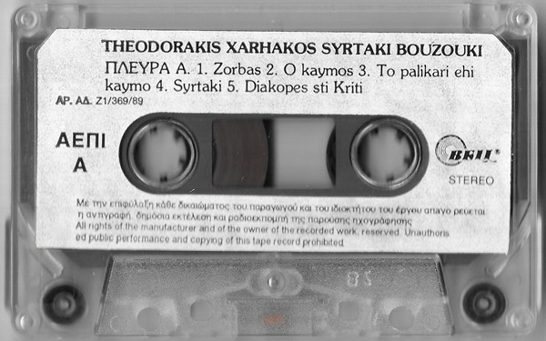 lataa albumi Theodorakis, Xarhakos - The Power Of The Greek Music