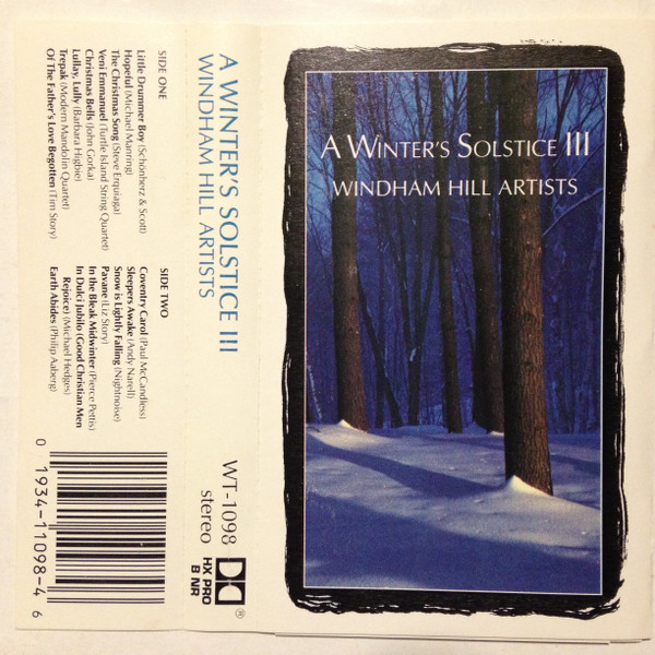 Windham Hill Artists – A Winter's Solstice III (1990, CD) - Discogs