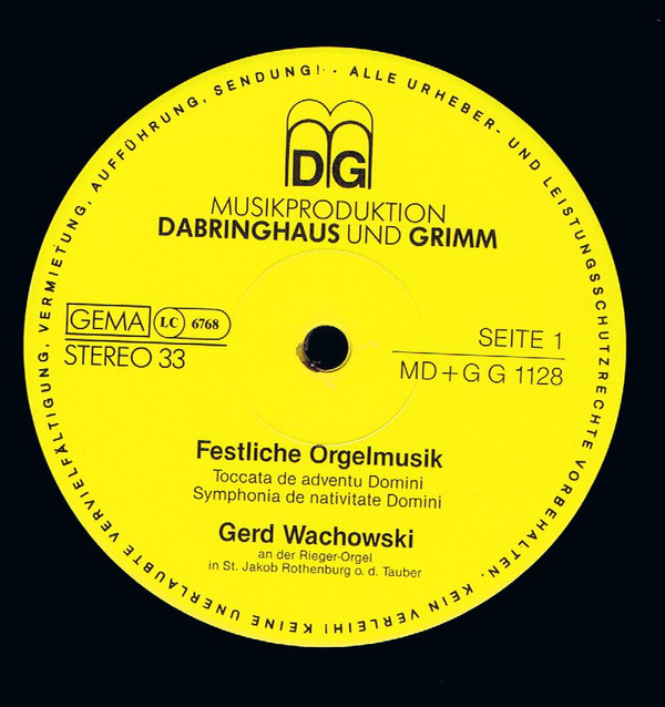 ladda ner album Gerd Wachowski - Festliche Orgelmusik Advent Weihnachten Passion Ostern